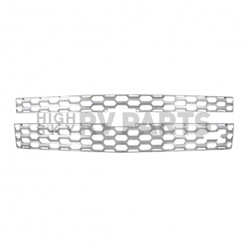Coast To Coast Grille Insert - Chrome Plated ABS Plastic - GI124L
