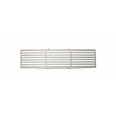 Putco Bumper Grille Insert Horizontal Bar Polished Silver Stainless Steel - 86182