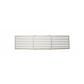 Putco Bumper Grille Insert Horizontal Bar Polished Silver Stainless Steel - 86182