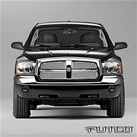 Putco Grille Insert - Polished Stainless Steel Rectangular - 84175