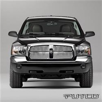 Putco Grille Insert - Polished Stainless Steel Rectangular - 84175