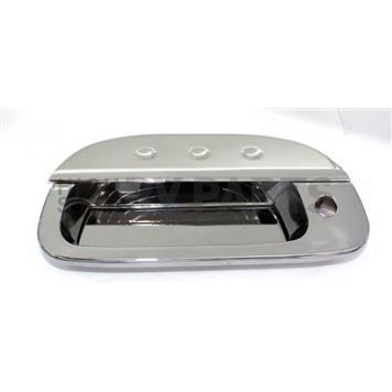 All Sales Tailgate Handle - Polished Aluminum Silver - 503DL