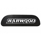 Harwood Fiberglass Hood Scoop - Plastic Black - 2000