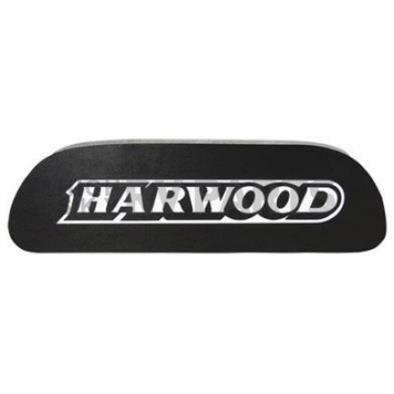 Harwood Fiberglass Hood Scoop - Plastic Black - 2000