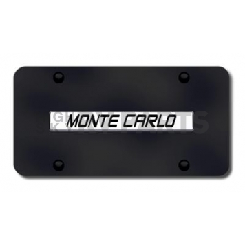 Automotive Gold License Plate - Monte Carlo Stainless Steel - MTCNCB