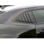 Astra/Hammond Window Louver Side Window ABS Plastic Black - 10567