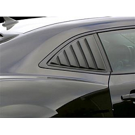 Astra/Hammond Window Louver Side Window ABS Plastic Black - 10567