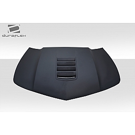 Extreme Dimensions Hood - Primered Fiberglass Black - 109478