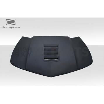 Extreme Dimensions Hood - Primered Fiberglass Black - 109478