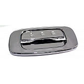 All Sales Tailgate Handle - Polished Aluminum Silver - 903D
