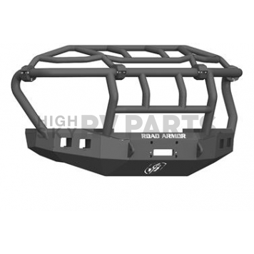 Road Armor Bumper Sahara Pre-Runner 1-Piece Design Steel Black - 617F3B