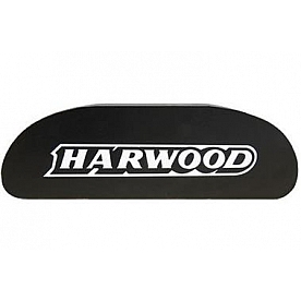 Harwood Fiberglass Hood Scoop - Plastic Black - 2001