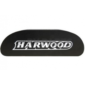 Harwood Fiberglass Hood Scoop - Plastic Black - 2001