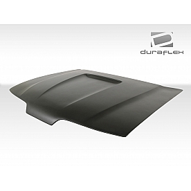 Extreme Dimensions Hood - Primered Fiberglass Black - 100907
