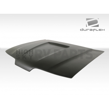 Extreme Dimensions Hood - Primered Fiberglass Black - 100907