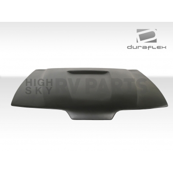 Extreme Dimensions Hood - Primered Fiberglass Black - 100907-1