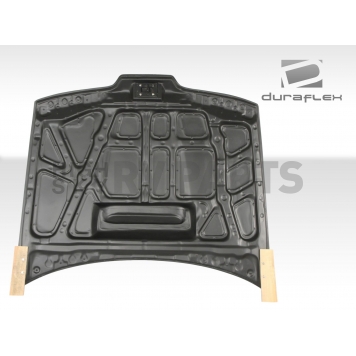 Extreme Dimensions Hood - Primered Fiberglass Black - 100907-3