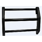 Go Rhino Safety Division Bumper Push Bar 3 Inch Powder Coated Black Steel - 5342