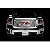 Putco Grille Insert - Polished Stainless Steel Rectangular - 84184