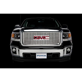 Putco Grille Insert - Polished Stainless Steel Rectangular - 84184