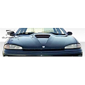 Extreme Dimensions Hood - Super Sport Fiberglass Black - 101225