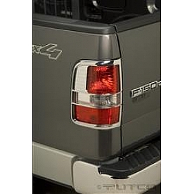 Putco Tail Light Molding - Bar ABS Plastic Silver - 401807