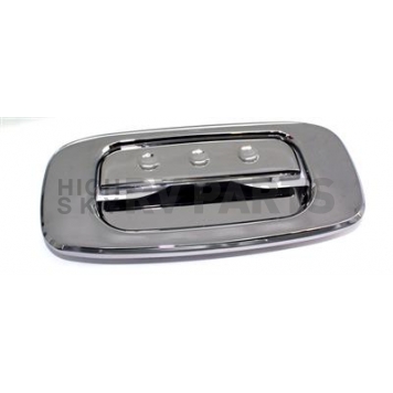 All Sales Tailgate Handle - Chrome Plated Aluminum Silver - 903DC