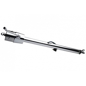 Flaming River Steering Column Bell Style 33 Inch Silver Stainless Steel - FR21012PL