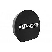 Harwood Fiberglass Hood Scoop - Plastic Black - 2003