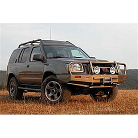 ARB Bumper Steel Powder Coated Deluxe Bar Black 1-Piece - 3438110