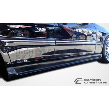 Extreme Dimensions Side Skirt - Gloss Carbon Fiber Black Set of 2 - 104629-2