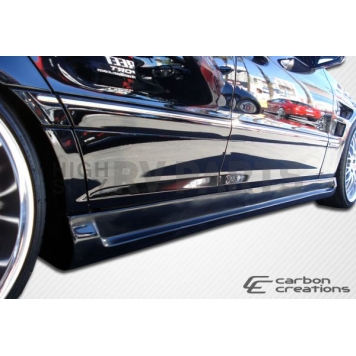 Extreme Dimensions Side Skirt - Gloss Carbon Fiber Black Set of 2 - 104629-6