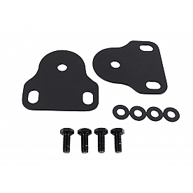 Kentrol Windshield Bracket - Stainless Steel Black Set Of 2 - 50408