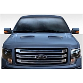 Extreme Dimensions Hood - Fiberglass Reinforced Plastic Black - 113342