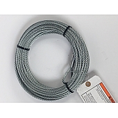 Warn Winch Cable -  50 Feet Galvanized Aircraft Steel - 100972