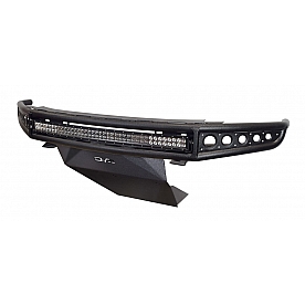 DV8 Offroad Bumper Modular Design Powder Coated Black Steel - FBFF103