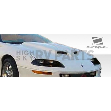 Extreme Dimensions Hood - Primered Fiberglass Black - 103787-3
