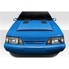 Extreme Dimensions Hood - Fiberglass Reinforced Plastic Black - GT500 - 113343