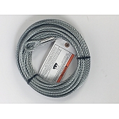 Warn Winch Cable -  50 Feet Galvanized Aircraft Steel - 100973
