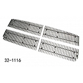 Paramount Automotive Grille Insert - Polished Aluminum 8 Millimeter Vertical Style - 321116