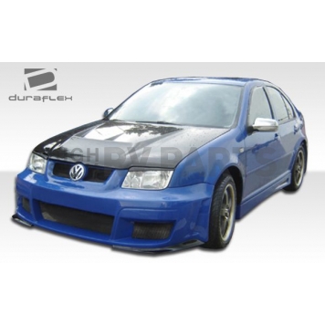 Extreme Dimensions Side Skirt - Primered Fiberglass Reinforced Plastic Black Set of 2 - 104527