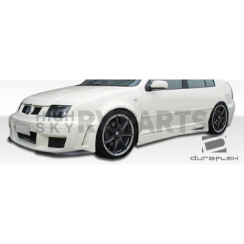 Extreme Dimensions Side Skirt - Primered Fiberglass Reinforced Plastic Black Set of 2 - 104527-1