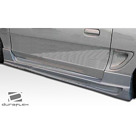 Extreme Dimensions Side Skirt - Primered Fiberglass Reinforced Plastic Black Set of 2 - 103926