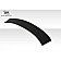 Extreme Dimensions Spoiler - Roof Mount Wing Matte Fiberglass Black - 108644