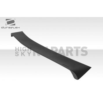 Extreme Dimensions Spoiler - Roof Mount Wing Matte Fiberglass Black - 108644-3
