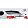 Extreme Dimensions Spoiler - Roof Mount Wing Matte Fiberglass Black - 108644