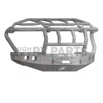 Road Armor Bumper Stealth Intimidator 1-Piece Design Steel Natural - 617F3Z