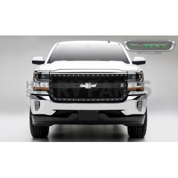 T-Rex Truck Products Grille Insert - Mesh Rectangular Black Powder Coated Steel - 6711291-1