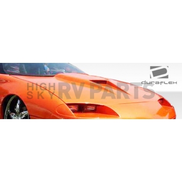 Extreme Dimensions Hood - Primered Fiberglass Black - 101218-3