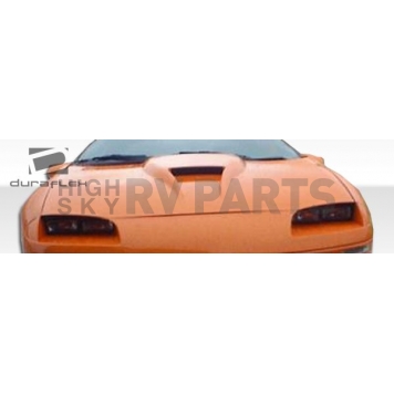 Extreme Dimensions Hood - Primered Fiberglass Black - 101218-5